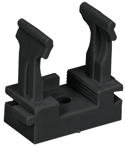 ELASTA Holder for corrugated pipes for mounting gun CFM16 black IEK