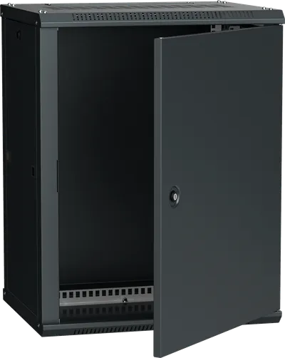 ITK Шкаф настенный LINEA W 12U 600х450мм дверь металл RAL 9005
