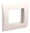 Рамка и суппорт для коробок КМКУ на 2 модуля белые IEK0