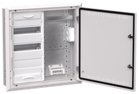 TITAN 5 Корпус комбинированный ЩРв-36 (2х36) 630х625х130мм IP30 белый IEK
