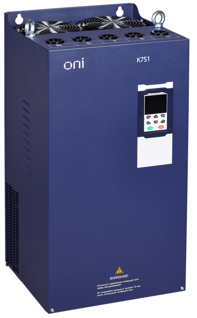 Преобразователь частоты K751 380В 3Ф 132-160кВт 253-304А ONI