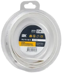 Heat shrink tubing TTU ng-LS 10/5 white (2m/pack) IEK