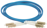 ITK Оптический коммутационный соединительный шнур (патч-корд), для многомодового кабеля (MM), 50/125 (OM4), LC/UPC-LC/UPC, двойного исполнения (Duplex), LSZH, 1м