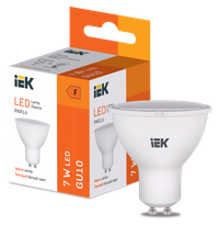 LED PAR16 600lm 3000K GU10 IEK