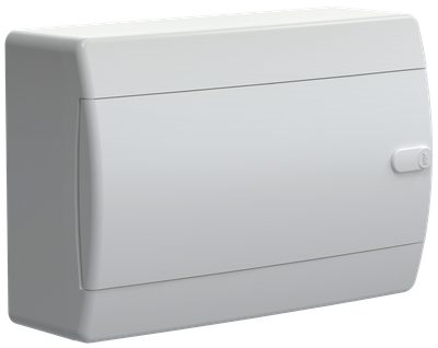 UNION Compact Корпус пластиковый ЩРН-П-12 IP41 белая дверь IEK