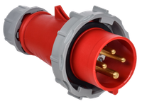 Вилка переносная ССИ-0142 16А-6ч/380-415В 3P+PE IP67 IEK