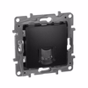 ETIKA Розетка компьютерная RJ45 категория 6 UTP антрацит0