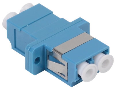 ITK Проходной адаптер LC-LC, для одномодового кабеля (SM), с полировкой UPC, для 4-х волокон (Quadro)