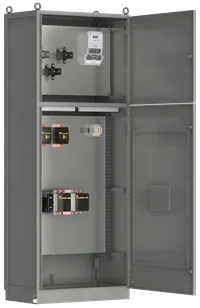 Панель вводная ВРУ1-17-70 УХЛ4 с АВР выключатели автоматические 3Р 2х100А 1Р 2х6А контактор 1х115А и учет IEK