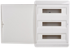 TEKFOR Корпус пластиковый ЩРВ-П-54 IP41 белая дверь IEK3