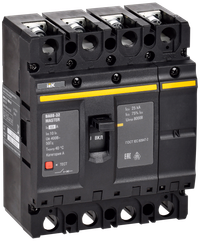 Выключатель автоматический ВА88-32 4P 63А 25кА MASTER IEK