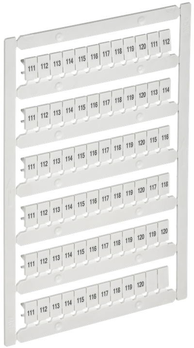 ARMAFIX Маркер для CTS/CP 4мм2 с символами "111-120" IEK