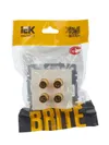 BRITE Audio socket 4-gang RA10-BrJ pearl IEK4