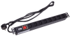 ITK PDU 8 розеток C13 с LED выключателем,1U, шнур 2м вилка нем.стандарт0