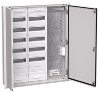 TITAN 5 Корпус комбинированный ЩРв-144 (3х72) 1005х885х130мм IP30 белый IEK