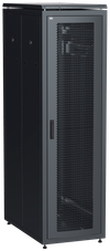 ITK LINEA N Шкаф сетевой 19" 42U 600х1000мм перфорированные двери черный0