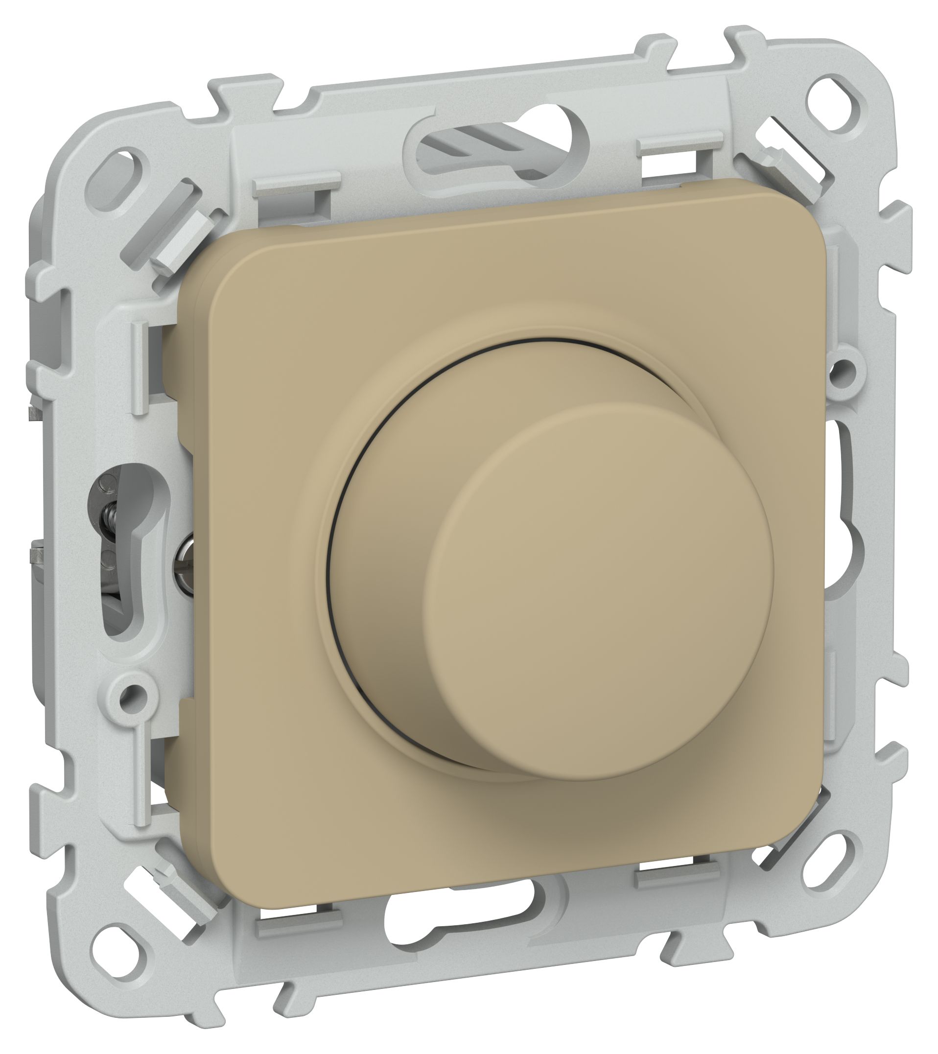 FLITE Светорегулятор проходной TRIAC 550Вт СС26-5-12-ФлХ хаки IEK (FI-D23-0550-P-K59)