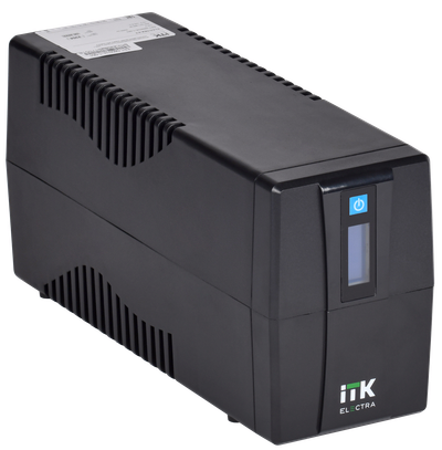 ITK ELECTRA ET ИБП однофазный линейно-интерактивный 800ВА/480Вт 2хSchuko LCD дисплей АКБ 1х9AH USB