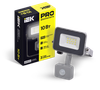 LED floodlight SDO 07-10D gray with Motion Sensor IP44 IEK0