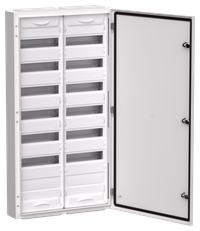 TITAN 5 Корпус металлический ЩРн-168 (2х84) 1085х570х140мм IP54 белый (одна дверь) IEK