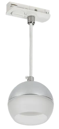 LIGHTING Светильник 4119 декоративный трековый подвесной под лампу GX53 хром IEK