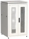 ITK LINEA N Шкаф сетевой 19" 24U 800х800мм двустворчатая перфорированная дверь задняя перфорированная серый0