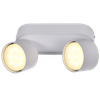 LIGHTING Светильник 4042 настенно-потолочный под лампу 2хGX53 белый IEK2