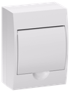 Корпус пластиковый ЩРН-П-6 белая дверь IP41 GENERICA0