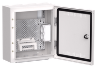 TITAN 5 Корпус мультимедиа ЩРн-12 (1х12) 335х310х140мм IP30 белый IEK