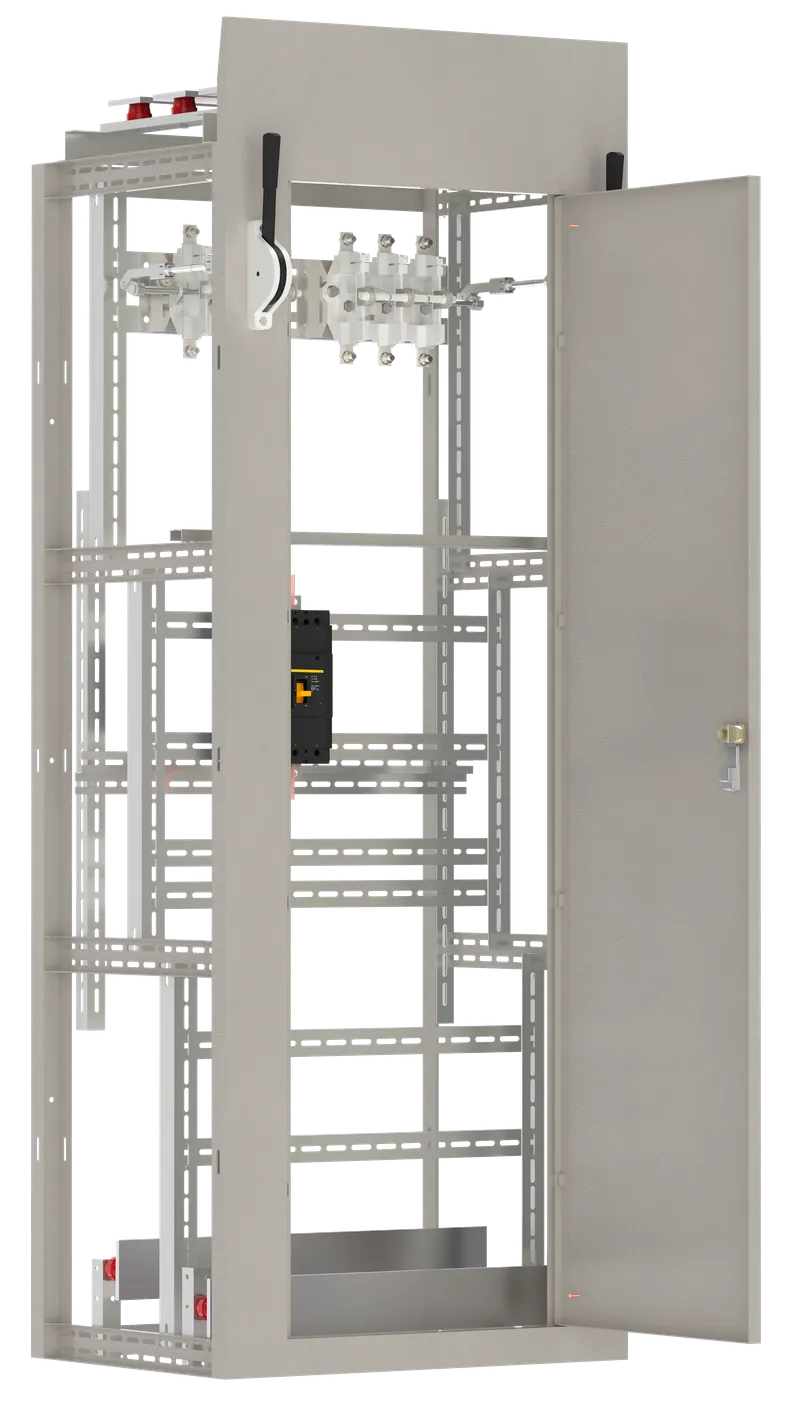 Панель секционная ЩО70-2-74УЗ рубильники 2х1600А автоматический выключатель 3Р 1х1600А IEK