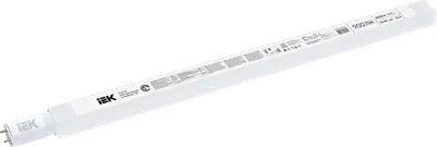 LED T8 lamp linear 10W 230V 6500K 600mm G13 IEK is intended for use in lighting devices for external and internal lighting of industrial, commercial and domestic facilities.

Complies with the requirements of the Technical Regulations of the Customs Union TR TS 004/2011, TR TS 020/2011, IEC 62560, Decree of the Government of the Russian Federation of November 10, 2017 No. 1356.