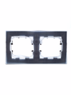 BRITE Рамка 2-местная IP44 РУ-2-БрШ-44 шампань IEK3