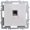 BRITE Розетка телефонная RJ11 РТ10-БрБ белый IEK2
