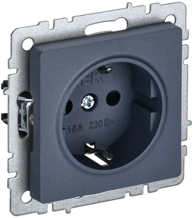 BRITE Socket with ground with shutters 16A PC14-1-0-BrM marengo IEK