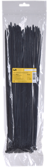 Clamp 4,8x350mm nylon black (100pcs.) IEK1