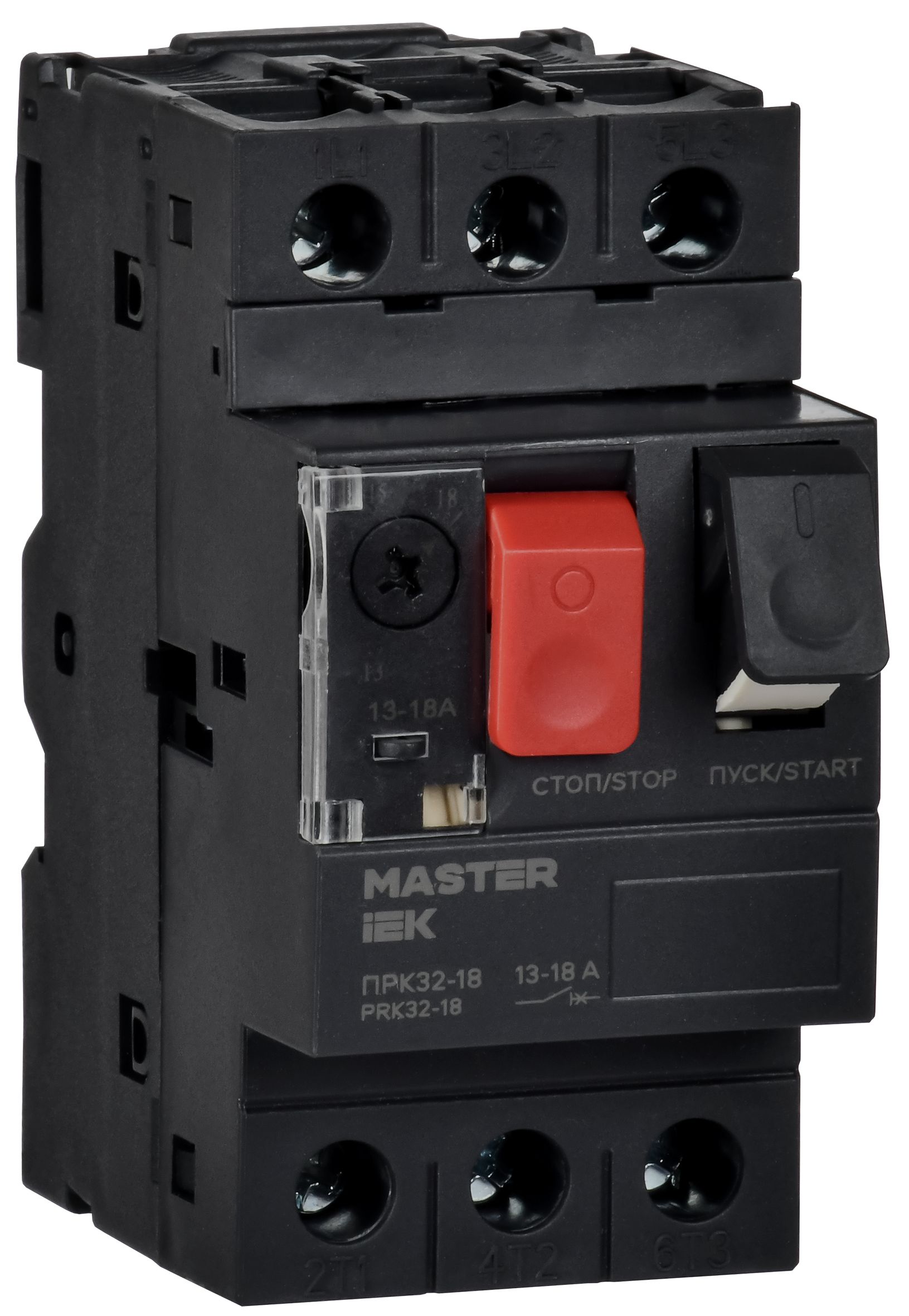 Пускатель ПРК32-18 In=18А Ir=13-18А Ue 690В MASTER IEK