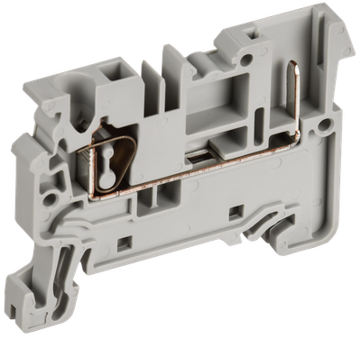 ARMAFIX Клемма пружинная CX2.5-1B 2,5мм2 разъемная (1 зажим 1 разъем) серая IEK