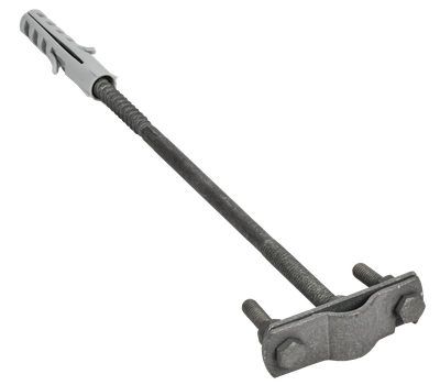 Держатель молниеприемника D=16-20мм L=400мм оцинкованная сталь TD IEK