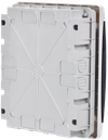 UNION Compact Корпус пластиковый ЩРВ-П-18 IP41 черная прозрачная дверь IEK4
