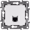 ETIKA Розетка компьютерная RJ45 категория 5Е UTP белый1