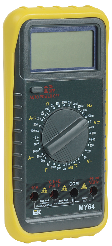 Мультиметр цифровой PROFESSIONAL MY64 IEK