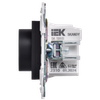 SKANDY Термостат электронный с индикацией SK-T01Bl черный IEK5