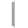 BRITE Рамка 1-местная РУ-1-1-Бр металл алюминий RE IEK5