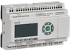 ONI Micro PLC. Expandable version. With built-in screen. 10 discrete inputs (4 as U/I, 2 as 0-10V, 4 up to 60kHz), 2 transistor outputs up to 10kHz, 8 relay outputs. RTC. SD card. RS485. ethernet. Supply voltage 24V DC0
