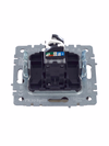 BRITE Розетка компьютерная RJ45 кат.5E РК10-БрШ шампань IEK4