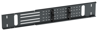ITK LINEA S Органайзер кабельный горгоризонтальный для шкафов глубиной 1000-1200 черный