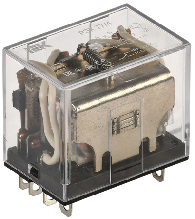 Реле РЭК77/4 с индикацией 10А 24В DC IEK
