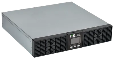 ITK ELECTRA OR ИБП Онлайн 2кВА/2кВт однофазный с LCD дисплеем 72VDC без АКБ 2U с регулируемым зарядным устройством Rack mount