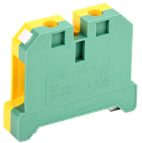 Зажим наборный ЗНИ-16PEN 16мм2 (JXB-земля) IEK