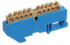 Шина N "ноль" на DIN-изол ШНИ-6х9-10-Д-С IEK0